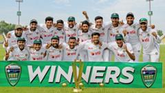 Read more about the article Bangladesh recover to seal series win over Pakistan