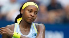 Read more about the article Gauff splits with coach Gilbert