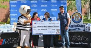 Read more about the article The NASCAR Foundation’s Speedy Bear Brigade Powered by Kaulig Giving to visit 110 hospitals across North America