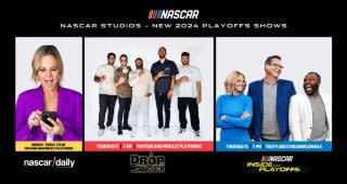 You are currently viewing NASCAR Studios launches three new shows to debut for playoffs; veterans Spake, Letarte headline talent