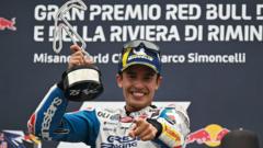 Read more about the article Marquez closes gap on Martin with San Marino GP victory