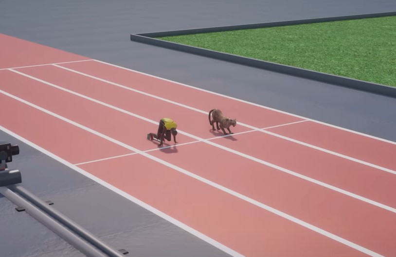 You are currently viewing Wild 3D simulation shows how Usain Bolt would do against cheetah in bizarre 100m race