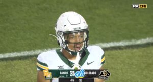 Read more about the article NFL warned as ‘first overall pick’ Shedeur Sanders leaves Baylor star gobsmacked with ‘unbelievable’ Hail Mary touchdown for Colorado