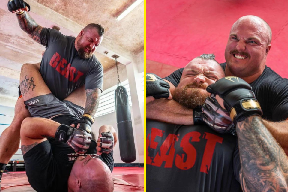 You are currently viewing Eddie Hall reveals what it would take for him to compete in ‘bonkers’ slap fighting