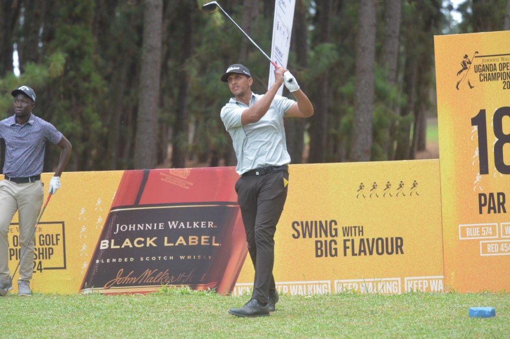 You are currently viewing Dayne Moore stretches lead to 5-shots on second day | 2024 Johnnie Walker Uganda Professional Golf Open