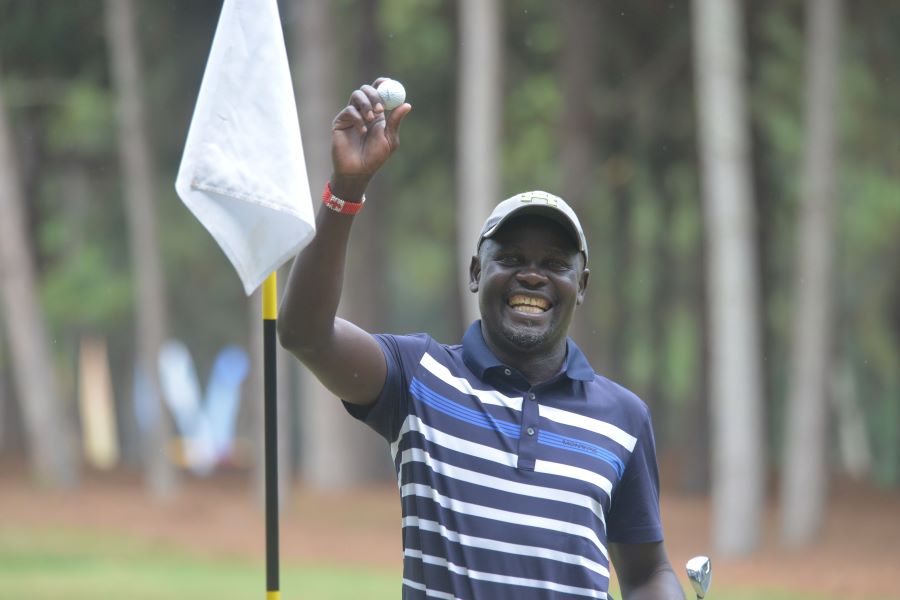 Read more about the article Ooko’s swing glows with an ace on Day Two of 2024 Johnnie Walker Uganda Pro Open