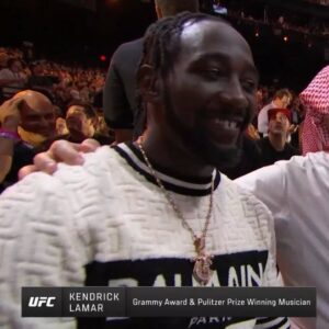 Read more about the article Terence Crawford confused for Kendrick Lamar in hilarious blunder on UFC 306 broadcast