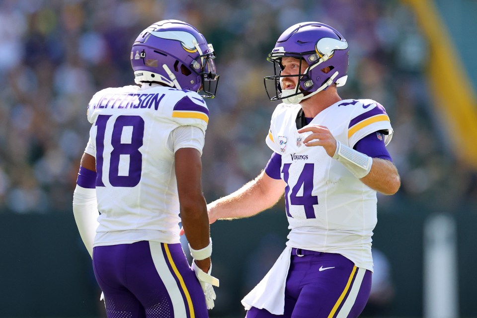 You are currently viewing MVP contender Sam Darnold is outplaying Patrick Mahomes and Lamar Jackson – despite measly Vikings contract being fraction of NFL’s best