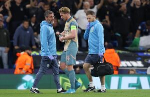 Read more about the article Will Kevin De Bruyne be fit this weekend? Man City star’s last Premier League defeat to Arsenal came with Mikel Arteta as captain