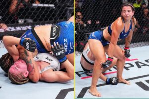 Read more about the article UFC star twerks in face of her opponent after win by submission at UFC Paris