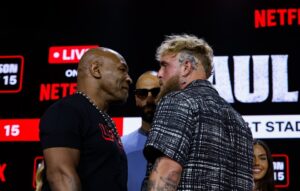 Read more about the article ‘Knows how to defend himself’ – Lennox Lewis reveals ‘concern’ for Jake Paul’s fight with Mike Tyson