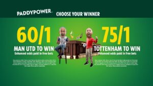 Read more about the article Manchester United v Tottenham offer: Get 60/1 on United to win or 75/1 on Tottenham to win with Paddy Power