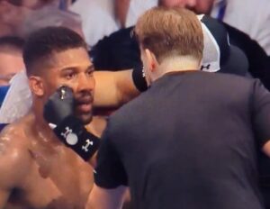 Read more about the article Anthony Joshua’s trainer reveals exactly what heavyweight said in corner before being KO’d by Daniel Dubois