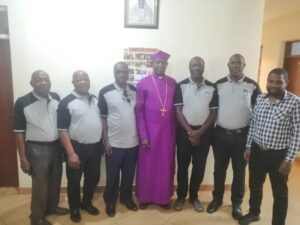 Read more about the article Archbishop Kaziimba meets former footballers, calls for sports financing ahead of national worship day in 2025