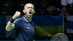 You are currently viewing Evans gives Great Britain strong start in Davis Cup