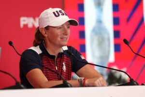 Read more about the article USA captain explains ‘issues’ behind ‘house-gate’ at Solheim Cup