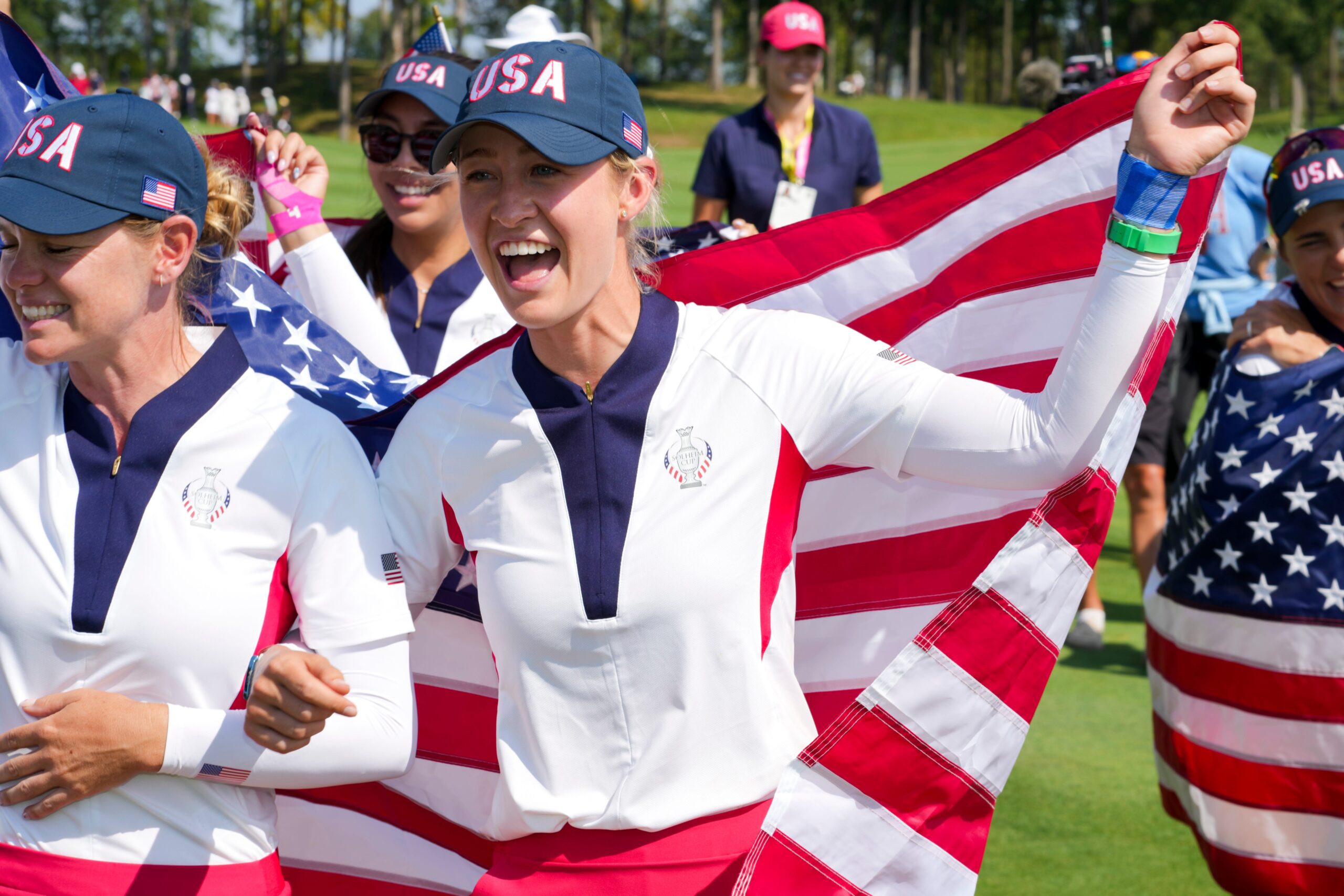 You are currently viewing Solheim Cup champs Nelly Korda, Lexi Thompson, Rose Zhang headline field at Kroger Queen City Championship as LPGA returns