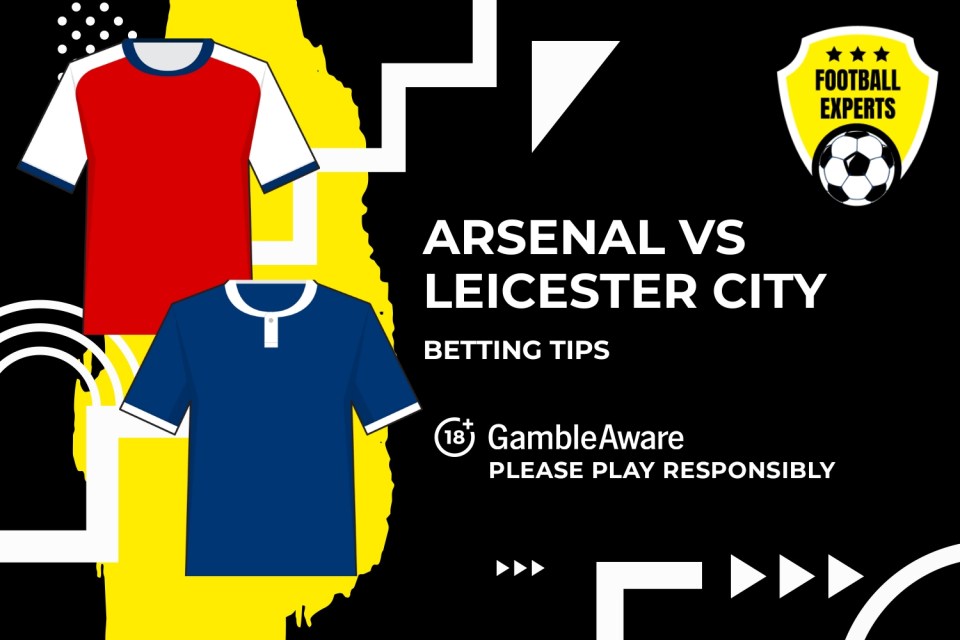 You are currently viewing Arsenal vs Leicester City predictions, odds and betting tips