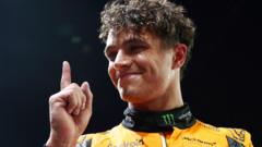 Read more about the article ‘Awesome’ to fight Verstappen and Hamilton – Norris