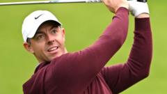 Read more about the article McIlroy two shots off England’s Baldwin in PGA Championship