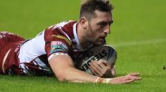 Read more about the article Wigan thrash Salford to win League Leaders’ Shield