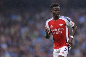 Read more about the article Bukayo Saka could complete incredible Premier League first that Thierry Henry and Cristiano Ronaldo failed to achieve