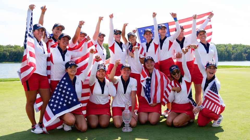 You are currently viewing Team USA wins Solheim Cup for the first time since 2017 with victory over Europe