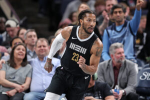 Read more about the article Grizzlies reportedly waiving PG Derrick Rose