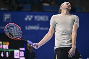 Read more about the article Fritz loses on day of shocks at Japan Open