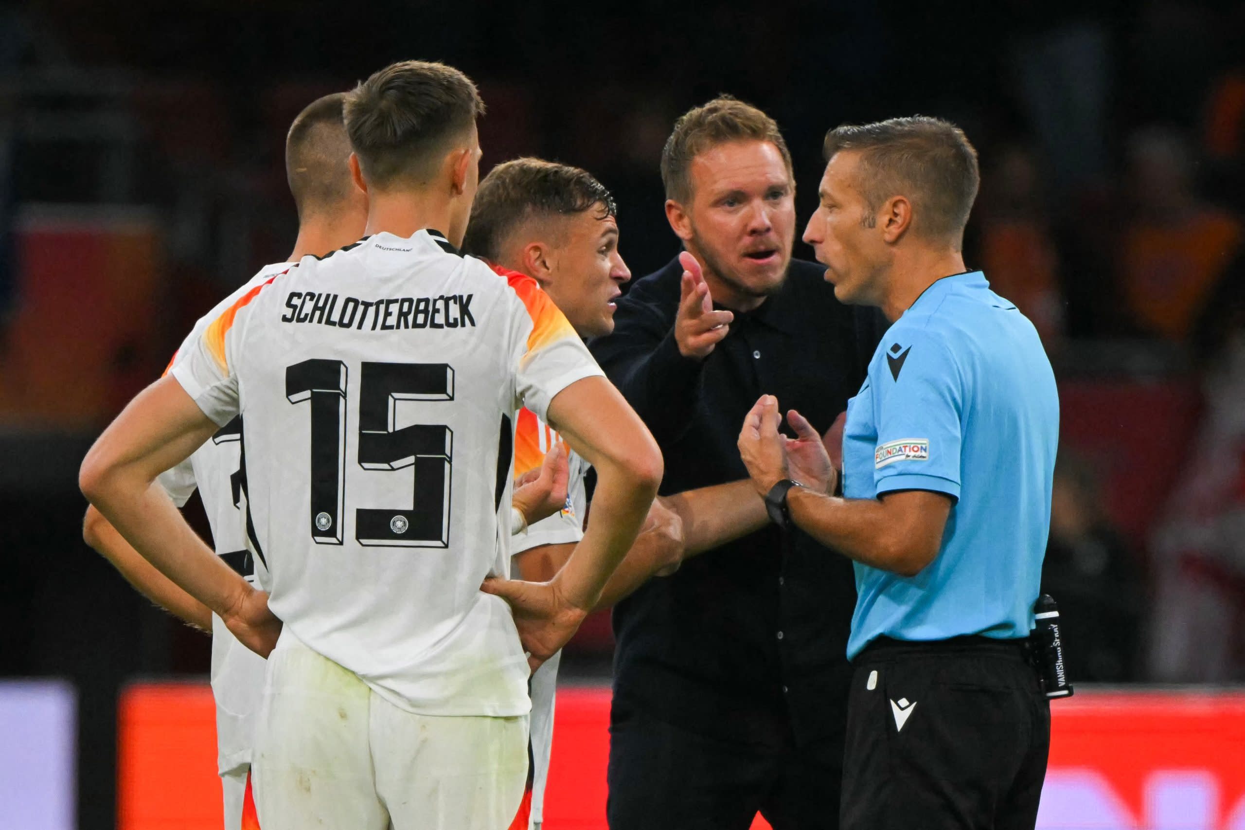 Read more about the article Julian Nagelsmann comments on Xavi Simons’ foul on Jamal Musiala: “A clear penalty”