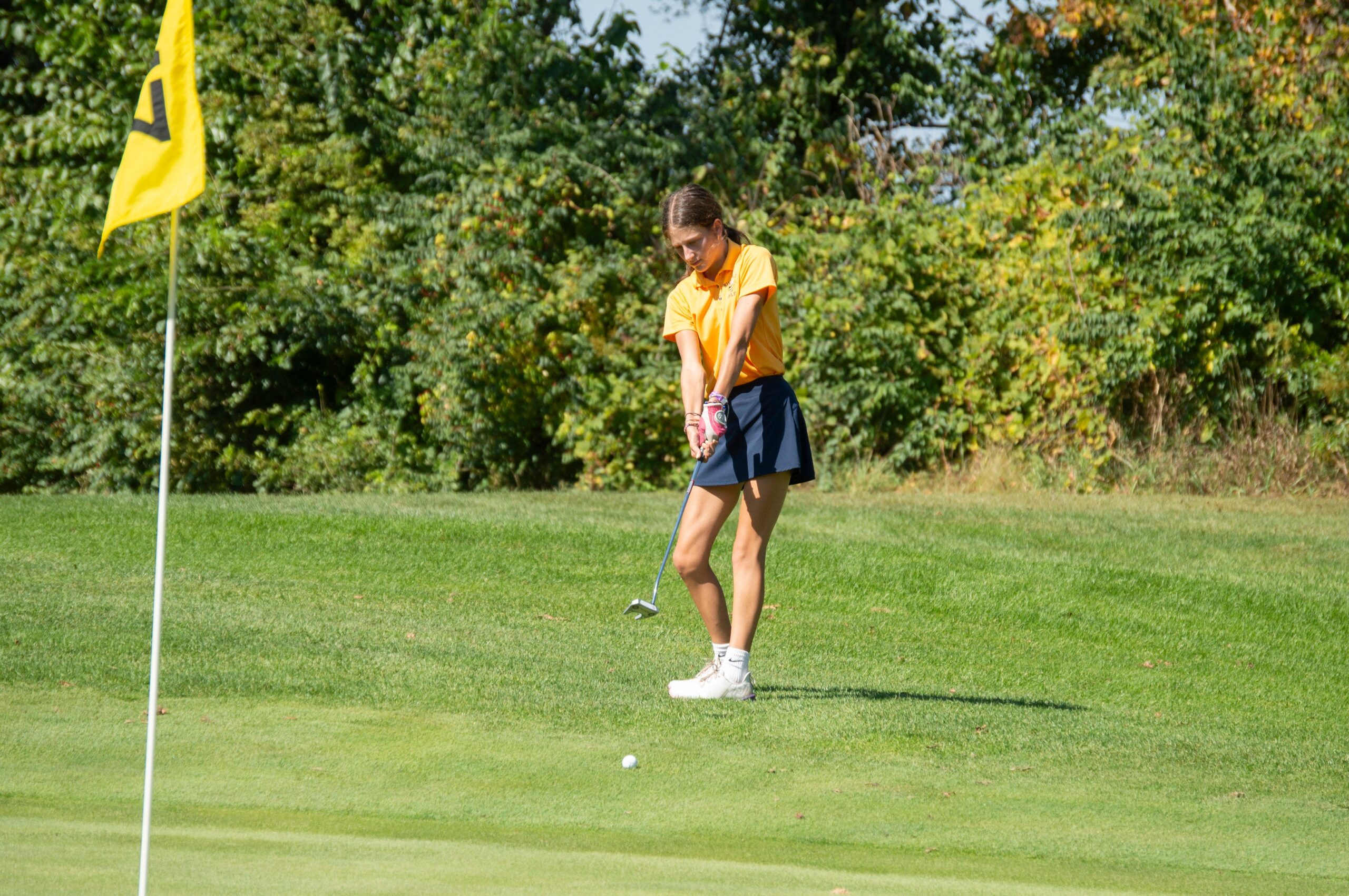 You are currently viewing Kassidy Hassenzahl leads Hillsdale girls golf with 3rd place finish at Madison Jamboree