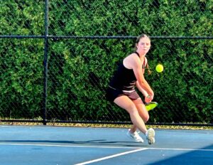 Read more about the article Two-sport athlete Paige Patsy helps Cathedral Prep’s girls tennis team defeat Fairview