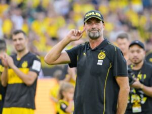 Read more about the article 🎥  Jürgen Klopp turns back the clock on Borussia Dortmund return