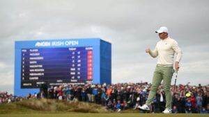 Read more about the article Star-studded Irish Open finish on tap as Rory McIlroy pulls clear of Matteo Manassero