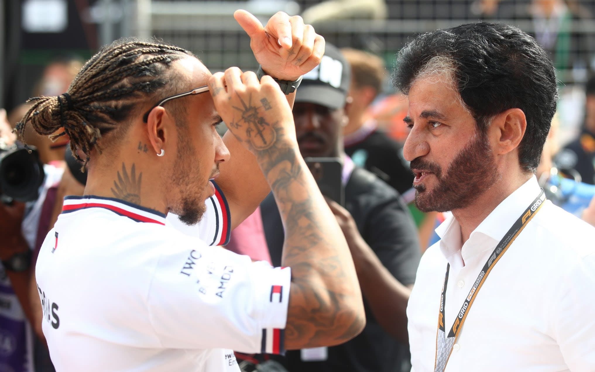 Read more about the article Lewis Hamilton accuses FIA president of racial prejudice after ‘rapper’ comment