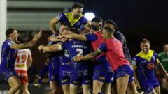 Read more about the article Warrington into semis after thrilling win over Saints