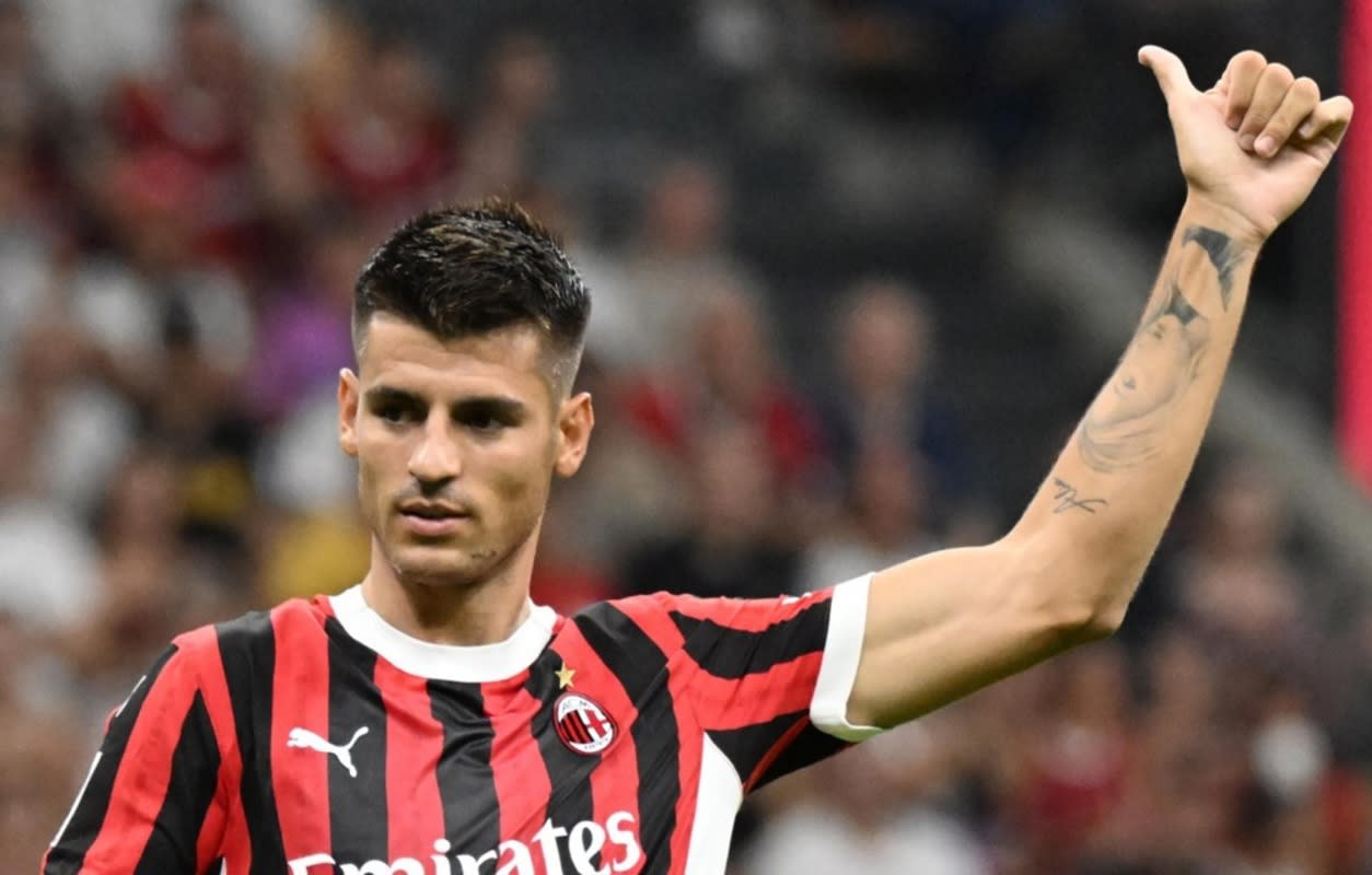 Read more about the article Video: Morata working through rain storm to be ready for Milan