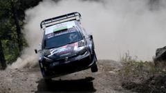 Read more about the article Evans’ WRC hopes fading after troubles in Greece