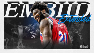 Read more about the article Joel Embiid signs 3-year, $192.9 million extension with Sixers: Report