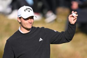 Read more about the article Rasmus Hojgaard holes out, steals Rory McIlroy’s thunder with Amgen Irish Open victory