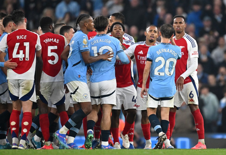 You are currently viewing ‘Baloney’ – Piers Morgan hits back at Bernardo Silva’s Arsenal taunt and says Man City are ‘rattled’ following draw