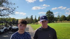 Read more about the article Bowen Flemming and Ashton Richey talk the final stretch run for Ames boys golf