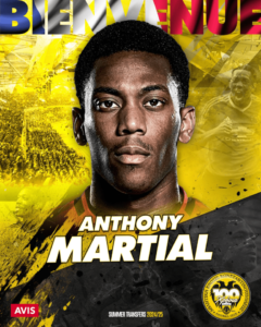 Read more about the article Anthony Martial makes shock move to Greek side on free transfer to be among best paid players in history