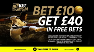 Read more about the article Newcastle v Manchester City: Bet £10 and get £40 in free bets with BetMGM