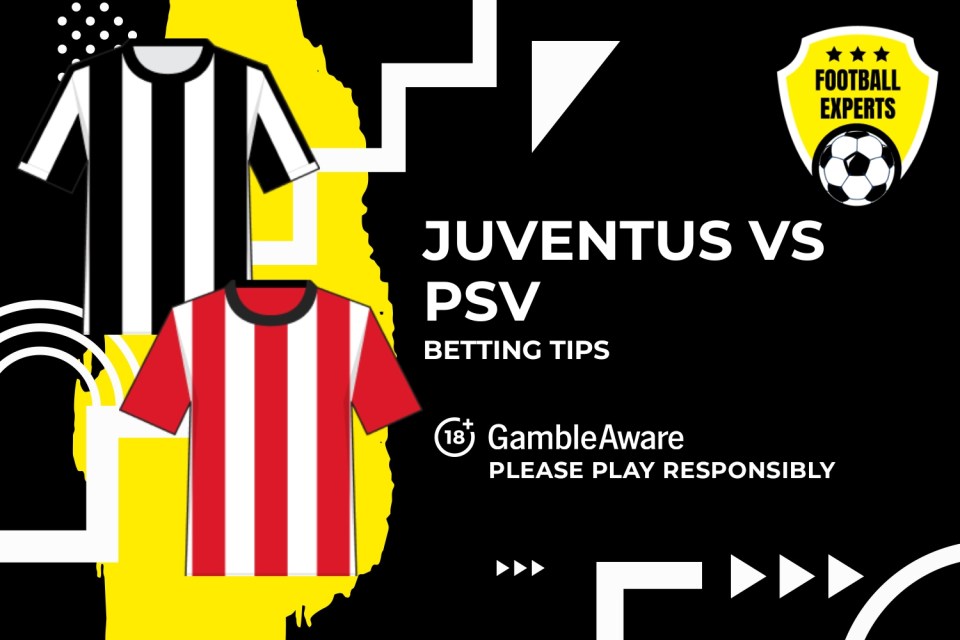 Read more about the article Juventus vs PSV predictions, odds and betting tips