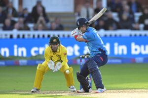 Read more about the article England smash Australia by 186 runs to level up ODI series with two monster records set at Lord’s ahead of final meeting