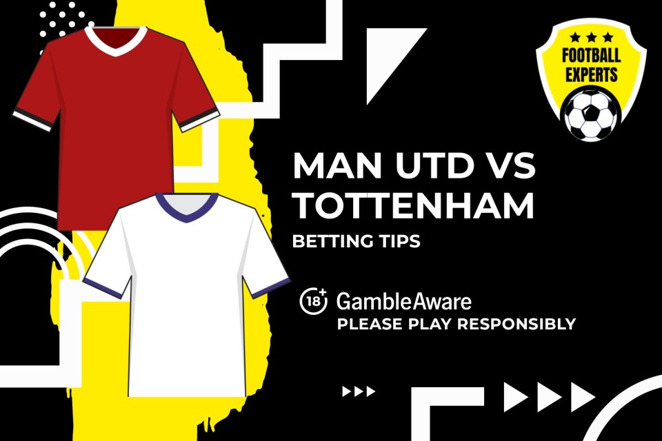 You are currently viewing Manchester United vs Tottenham predictions, odds and betting tips