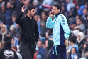 Read more about the article Mikel Arteta opens up on Pep Guardiola’s brave tactical tweak which he didn’t expect that cost Arsenal win at Man City