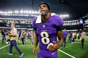 Read more about the article ‘One of one, leader, infectious’ – Baltimore Ravens prepare to face  special Josh Allen, but will go only as far as Lamar Jackson takes them