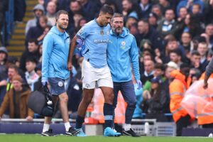 Read more about the article Pep Guardiola gives Man City fans hope in fresh update on Rodri knee injury